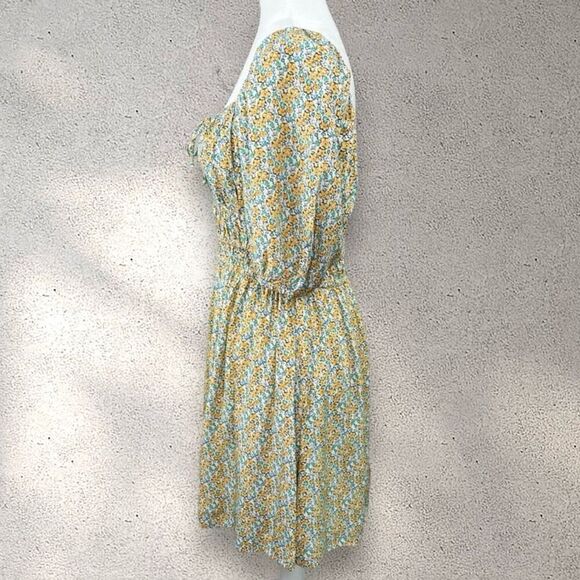 Faithfull The Brand Sylvie Mini Dress in Sabinosa Floral Print Size 12 NWT - Picture 8 of 16